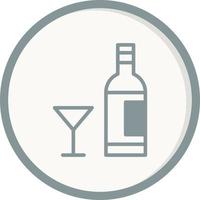 icono de vector de alcohol