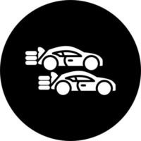 Car Race Vector Icon