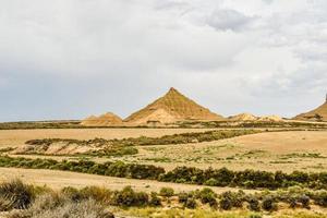 Scenic mountain landscape photo