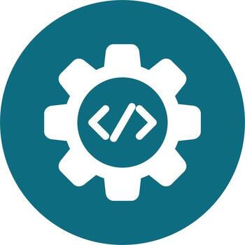 código mejoramiento vector icono