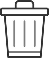 Trash Vector Icon