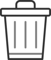 Trash Vector Icon