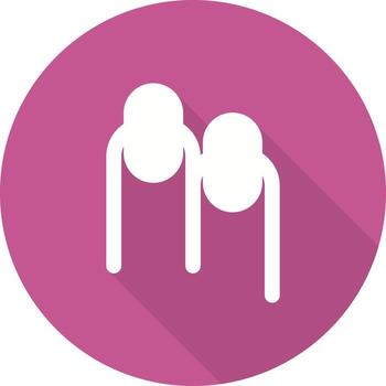 icono de vector de uñas