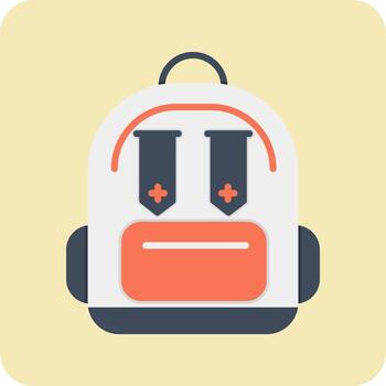 Backpack Vector Icon