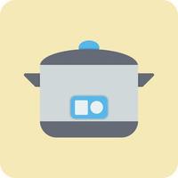 Rice cooker Vector Icon