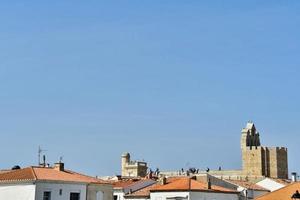 View of the city rooftops photo