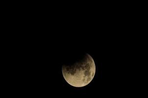 Moon at night photo