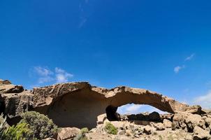 Scenic rocky landscape photo