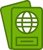 Passport Vector Icon