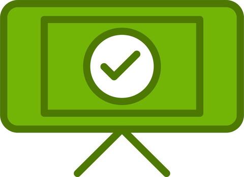 control de icono de vector