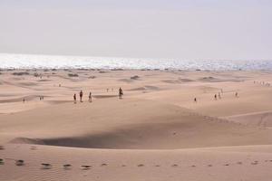 Scenic desert landscape - Spain 2022 photo