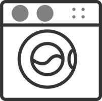 Washing Machine Vector Icon