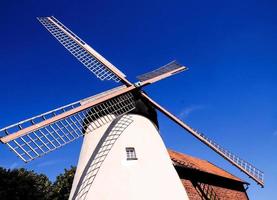 Old wind propeller photo