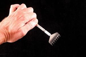 Utensil on dark background photo