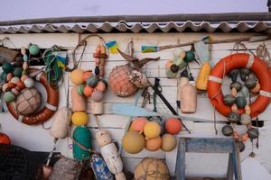 Assorted fishing equipment photo