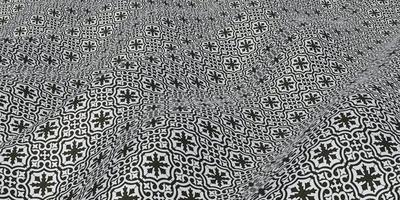 geometric pattern texture background streak like fabric flag 3d illustration photo