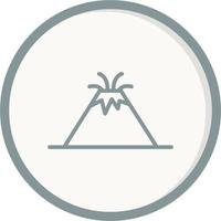 Volcano Vector Icon