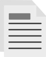 Document Vector Icon