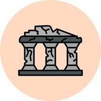 Ruins Vector Icon