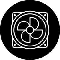 icono de vector de ventilador de refrigeración