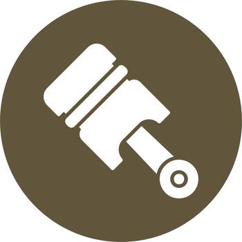 icono de vector de pistón