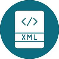 Xml File Vector Icon