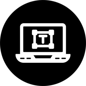 icono de vector de tipografía