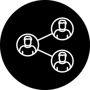 icono de vector de conectividad