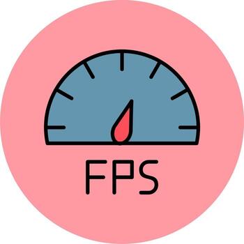 fps vector icono