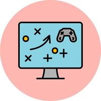 Game Plan Vector Icon