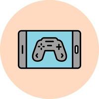 Mobile Game Vector Icon