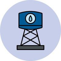 Water Tank Vector Icon