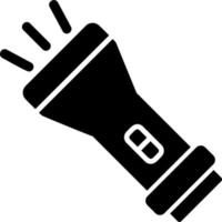 Flashlight Vector Icon