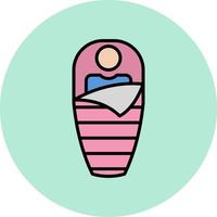 Sleeping Bag Vector Icon
