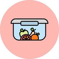 Food Container Vector Icon