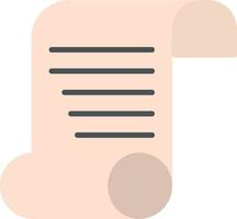 Paper Scroll Vector Icon