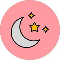 Moon Vector Icon