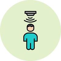 Motion Sensor Vector Icon