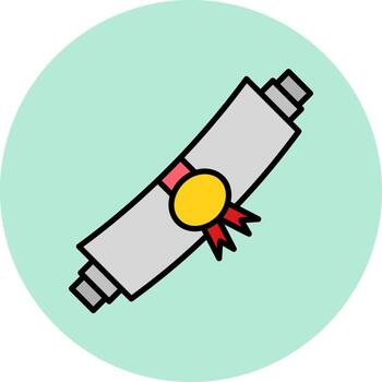 icono de vector de graduación