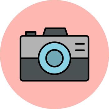 icono de vector de camara