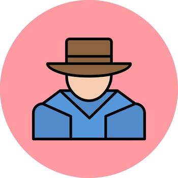 Whitehat Vector Icon