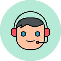 Call Center Vector Icon