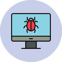 Computer Virus Vector Icon