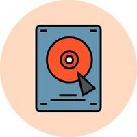 Disk Hard Vector Icon