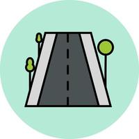 Highway Vector Icon