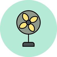 icono de vector de ventilador