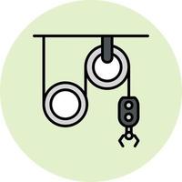 Pulley Vector Icon