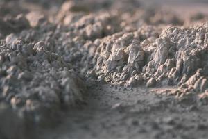 Macro of the dry ground of Mars photo