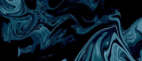 Abstract line background with liquify flow. Glossy liquid acrylic paint texture. Abstract blue wave fluid texture background. Marble textured abstract royal background. Technology concept photo