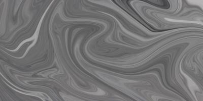 Modern white marble ink texture. Liquify swirl black and white abstract pattern marble design. photo